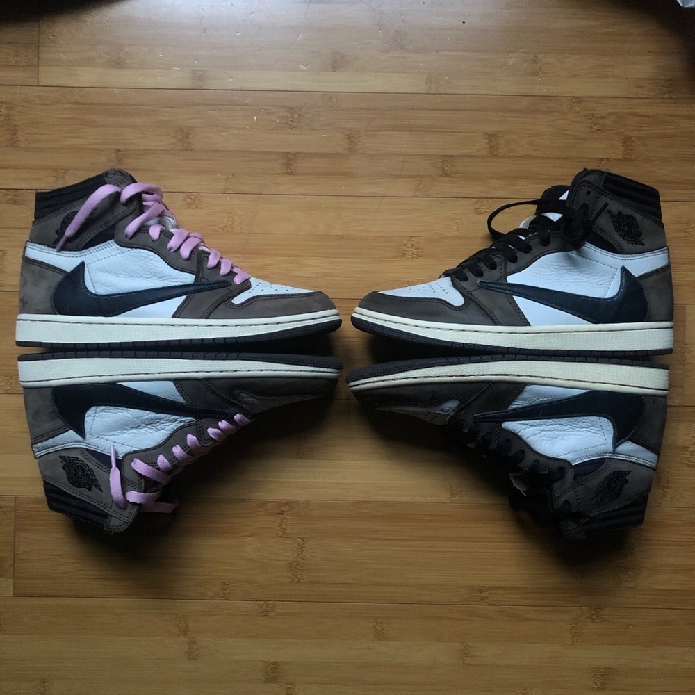 2 Pairs of Air Jordan 1 Travis Scott’s (Size 8.5)